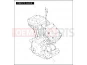 Harley-Davidson 2005 CVO/CUSTOM CVO FAT BOY  - FLSTFSE COMPLETE ENGINE