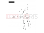 Harley-Davidson 2005 CVO/CUSTOM CVO FAT BOY  - FLSTFSE HANDLEBAR