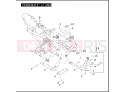 FRAME & JIFFY STAND - Harley-Davidson CVO V-ROD - VRSCSE 2005