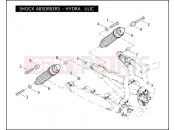 SHOCK ABSORBERS - HYDRAULIC - Harley-Davidson CVO V-ROD - VRSCSE 2005