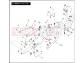 Harley-Davidson 2005 DYNA DYNA SUPER GLIDE  - FXD EXHAUST SYSTEM