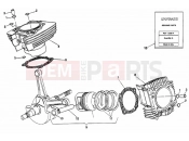 DUCATI 2000 Monster 750 CYLINDER - PISTON » ENGINE CASE
