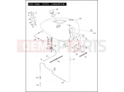 HARLEY-DAVIDSON NIGHT TRAIN  - FXSTBI FUEL TANK - FXSTD - CARBURETOR