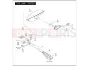 HARLEY-DAVIDSON NIGHT TRAIN  - FXSTBI TAIL LAMP - FXSTD/I