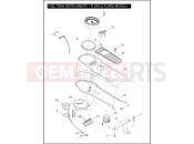 Harley-Davidson 2005 TOURING ROAD KING CUSTOM  - FLHRSI FUEL TANK INSTRUMENTS - FLHRS & FLHRSI MODELS