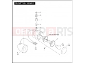 FRONT TURN SIGNALS - Harley-Davidson VRSCA V-ROD 98 - VRSCA 98 2005