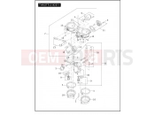 Harley-Davidson 2005 VRSC VRSCB V-ROD  - VRSCB THROTTLE BODY