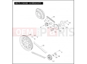 Harley-Davidson 2004 POLICE DYNA DEFENDER  - FXDP BELTS, CHAINS & SPROCKETS