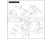 Harley-Davidson 2004 SIDECAR FLHTC SIDECAR  - SIDECAR FOR FLHTC EXHAUST SYSTEM (2 OF 2)