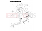 Harley-Davidson 2004 SIDECAR FLHTC SIDECAR  - SIDECAR FOR FLHTC INNER FAIRING - FLHT MODELS