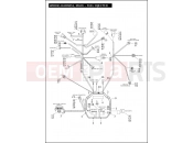 Harley-Davidson 2004 SOFTAIL SPRINGER SOFTAIL  - FXSTS WIRING HARNESS, MAIN - FUEL INJECTED (2 OF 2)