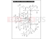 Harley-Davidson 2004 TOURING ELECTRA GLIDE CLASSIC  - FLHTCI WIRING HARNESS, INTERCONNECT - FLHT MODELS