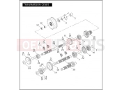 Harley-Davidson 2004 TOURING ELECTRA GLIDE STANDARD  - FLHTI TRANSMISSION GEARS