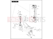 Harley-Davidson 2004 VRSC VRSCA V-ROD 98  - VRSCA 98 FUEL TANK