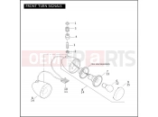 Harley-Davidson 2004 VRSC VRSCB V-ROD 98  - VRSCB 98 FRONT TURN SIGNALS