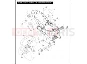 Harley-Davidson 2004 VRSC VRSCB V-ROD 98  - VRSCB 98 TURN SIGNAL MODULE & IGNITION SWITCH