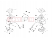 Harley-Davidson 2003 DYNA DYNA SUPER GLIDE  - FXD HANDLEBAR SWITCHES