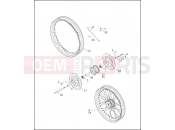 Harley-Davidson 2003 DYNA DYNA SUPER GLIDE SPORT  - FXDX FRONT WHEEL - LACED