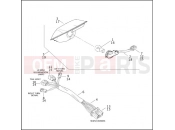 Harley-Davidson 2003 SOFTAIL HERITAGE SOFTAIL CLASSIC  - FLSTCI TAIL LAMP - FXSTD/I