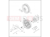 Harley-Davidson 2003 SOFTAIL SPRINGER SOFTAIL  - FXSTSI FRONT WHEEL (2 OF 2)