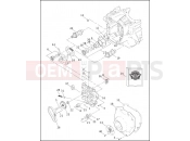 Harley-Davidson 2003 TOURING ELECTRA GLIDE STANDARD  - FLHT CAMSHAFTS AND CAMSHAFT COVER - TWIN CAM 88â¢ (1 OF 2)
