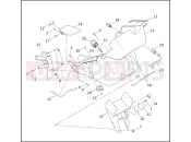Harley-Davidson 2003 TOURING ELECTRA GLIDE CLASSIC  - FLHTC INNER FAIRING - FLTR MODELS