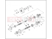 Harley-Davidson 2003 TOURING ELECTRA GLIDE CLASSIC  - FLHTC TRANSMISSION GEARS