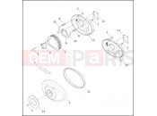 AIR CLEANER - Harley-Davidson CVO ROAD KING - FLHRSEI 2002