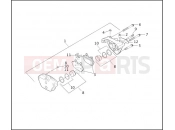 Harley-Davidson 2002 SOFTAIL HERITAGE SPRINGER  - FLSTSI FRONT BRAKE CALIPER