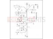 Harley-Davidson 2001 TOURING ELECTRA GLIDE STANDARD  - FLHT WIRING HARNESS, E.F.I. - FUEL INJECTED MODELS