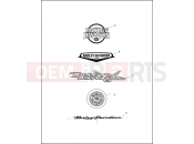 FUEL TANK TRIM - Harley-Davidson ULTRA CLASSIC - FLHTCUI 2001