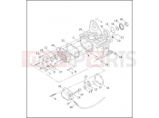 HARLEY-DAVIDSON DYNA WIDE GLIDE  - FXDWG TRANSMISSION BEARINGS & SIDE COVERS