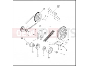 Harley-Davidson 2000 SIDECAR FLTR/I SIDECAR  - SIDECAR FOR FLTR/I BELTS, CHAINS & SPROCKETS (1 OF 2)