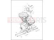 HARLEY-DAVIDSON SOFTAIL DEUCE  - FXSTD ENGINE MOUNTS