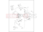 HARLEY-DAVIDSON SOFTAIL DEUCE  - FXSTD FUEL TANK - FXSTD