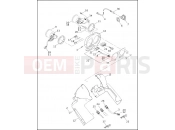 Harley-Davidson 1999 SIDECAR FLHT SIDECAR  - SIDECAR FOR FLHT SPEEDOMETER & TACHOMETER - FLTR