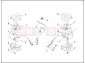 Harley-Davidson 1999 SOFTAIL SOFTAIL STANDARD  - FXST HANDLEBAR SWITCHES