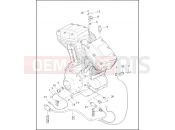 Harley-Davidson 1999 TOURING ELECTRA GLIDE STANDARD  - FLHT ENGINE SENSORS & SWITCHES