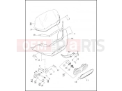 Harley-Davidson 1999 TOURING ELECTRA GLIDE CLASSIC  - FLHTCI WINDSHIELD, FAIRING & HEADLAMPS - FLTR