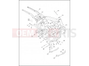 Harley-Davidson 1998 DYNA DYNA SUPER GLIDE  - FXD FRAME & JIFFY STAND