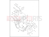 Harley-Davidson 1998 SIDECAR FLHT SIDECAR  - SIDECAR FOR FLHT FRAME, REAR FORK & JIFFY STAND
