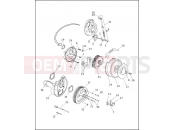 Harley-Davidson 1998 TOURING ELECTRA GLIDE STANDARD  - FLHT AIR CLEANER & ENRICHENER - CARBURETED MODELS