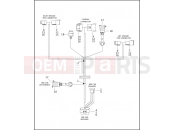 Harley-Davidson 1998 TOURING ELECTRA GLIDE STANDARD  - FLHT WIRING HARNESS - ULTRA SIDECAR