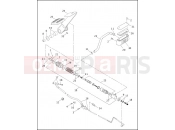Harley-Davidson 1997 SIDECAR FLHTC/I SIDECAR  - SIDECAR FOR FLHTC/I REAR BRAKE CONTROL (1 OF 2)