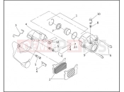 Harley-Davidson 1997 SIDECAR FLHTCU/I SIDECAR  - SIDECAR FOR FLHTCU/I REAR BRAKE CALIPER