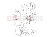 Harley-Davidson 1997 TOURING ELECTRA GLIDE STANDARD  - FLHT WIRING HARNESS & CONTROL MODULE - FUEL INJECTED