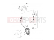 Harley-Davidson 1996 SIDECAR FLHT SIDECAR  - SIDECAR FOR FLHT ALTERNATOR & REGULATOR - HIGH OUTPUT
