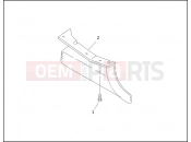 Harley-Davidson 1996 SIDECAR FLHT SIDECAR  - SIDECAR FOR FLHT REAR BELT GUARD
