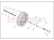 Harley-Davidson 1996 TOURING ELECTRA GLIDE CLASSIC  - FLHTC SIDECAR WHEEL