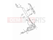 TRIUMPH Tiger 1200 GT Explorer Rear suspension unit
